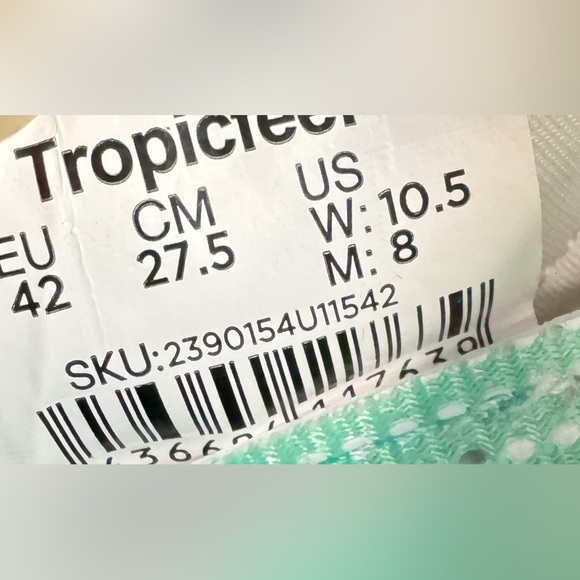 TROPICFEEL Dune waterproof packable sneakers onyx white unisex 8/10.5 $129 - Picture 11 of 11